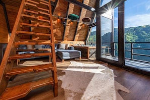 King Suite Room  4 | Bettwäsche aus ägyptischer Baumwolle, hochwertige Bettwaren, Minibar