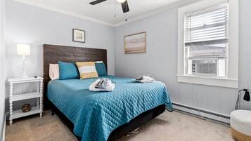 2 soveværelser, skrivebord, strygejern/strygebræt, Wi-Fi