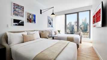 Minibar, in-room safe, desk, laptop workspace