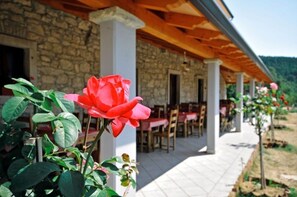 Terrace/patio - Villa Calussovo (Labin)