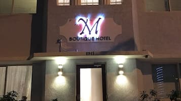 Fassade der Unterkunft