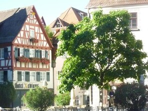 Façade de l’hébergement