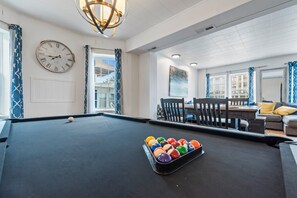Game room - Oversized Family Beach Block Duplex with Game Room (Atlantic City)