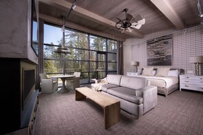 Premium-Ferienhütte, Balkon