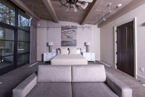 Premium-Ferienhütte, Balkon