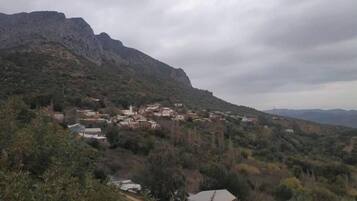 منظر من الجو على ارتفاع عالٍ