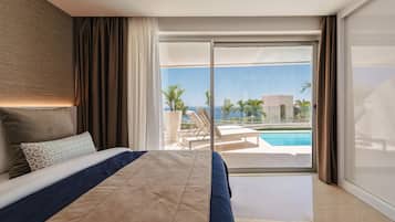 Sea View Apartment with Private Heated Pool- Elite Suite