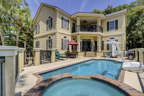 Alberca al aire libre 