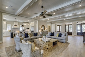 Televisión, mesa de ping pong