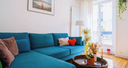 Spacious & Quirky 1BD flat 10 mins to Sacré Coeur