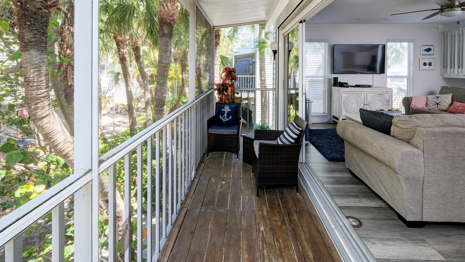 Smart TV, table football, books