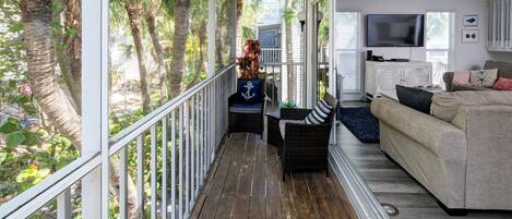 Smart TV, table football, books