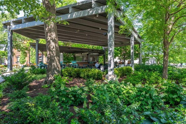 المنطقة المحيطة بالمنشأة