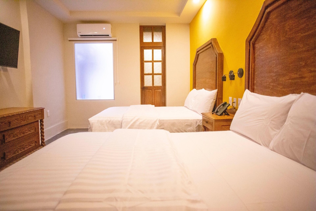 1 habitación, escritorio, wifi gratis y ropa de cama