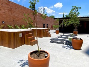 Outdoor spa tub - PH on the 14th floor, Lots of Security with Jacuzzi and Gym (Guadalajara)