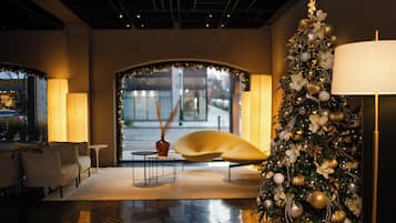 Zona de estar del vestíbulo