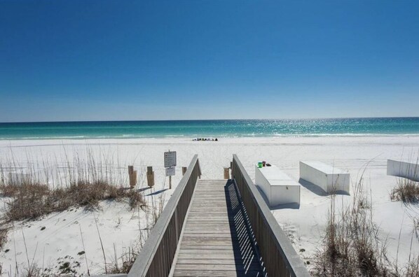 Beach nearby