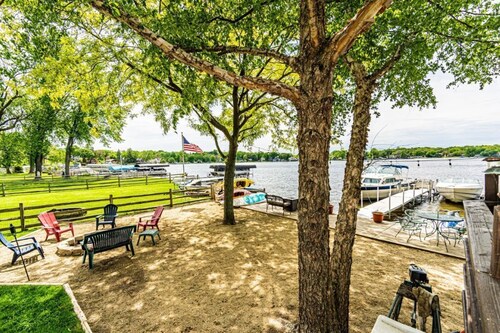 Lakefront Cottage with Gorgeous Sunsets
