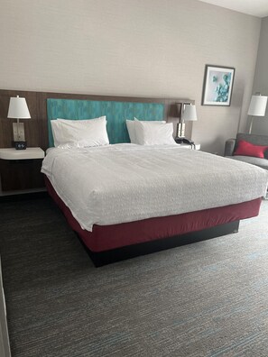 ルーム キングベッド 1 台 禁煙 | セーフティボックス (室内)、デスク、ノートパソコン用作業スペース、遮光カーテン