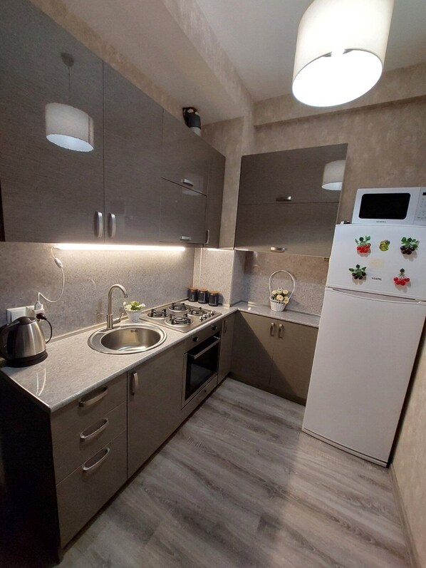 Apartment | Private kitchen - Apt Tsereteli (Tbilisi)