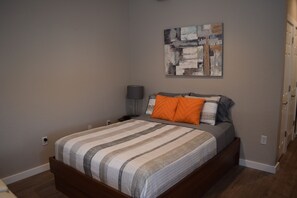 1 غرفة نوم وواي فاي وملاءات أسرّة