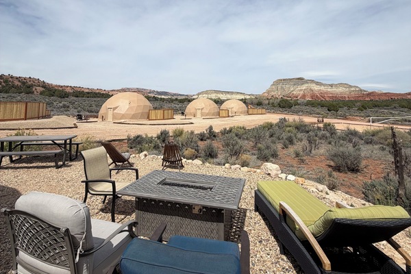 King Luxury Dome 7 | Terrasse/Patio