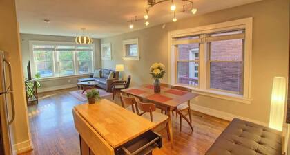 Stunning Minimalist Gem | Fenced Backyard + W/D