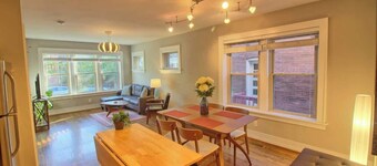 Stunning Minimalist Gem | Fenced Backyard + W/D