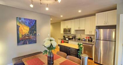 Stunning Minimalist Gem | Fenced Backyard + W/D