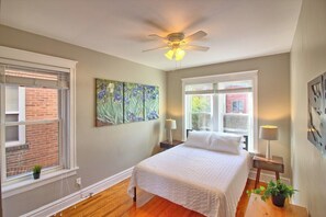 1 Schlafzimmer, Schreibtisch, Bügeleisen/Bügelbrett, WLAN