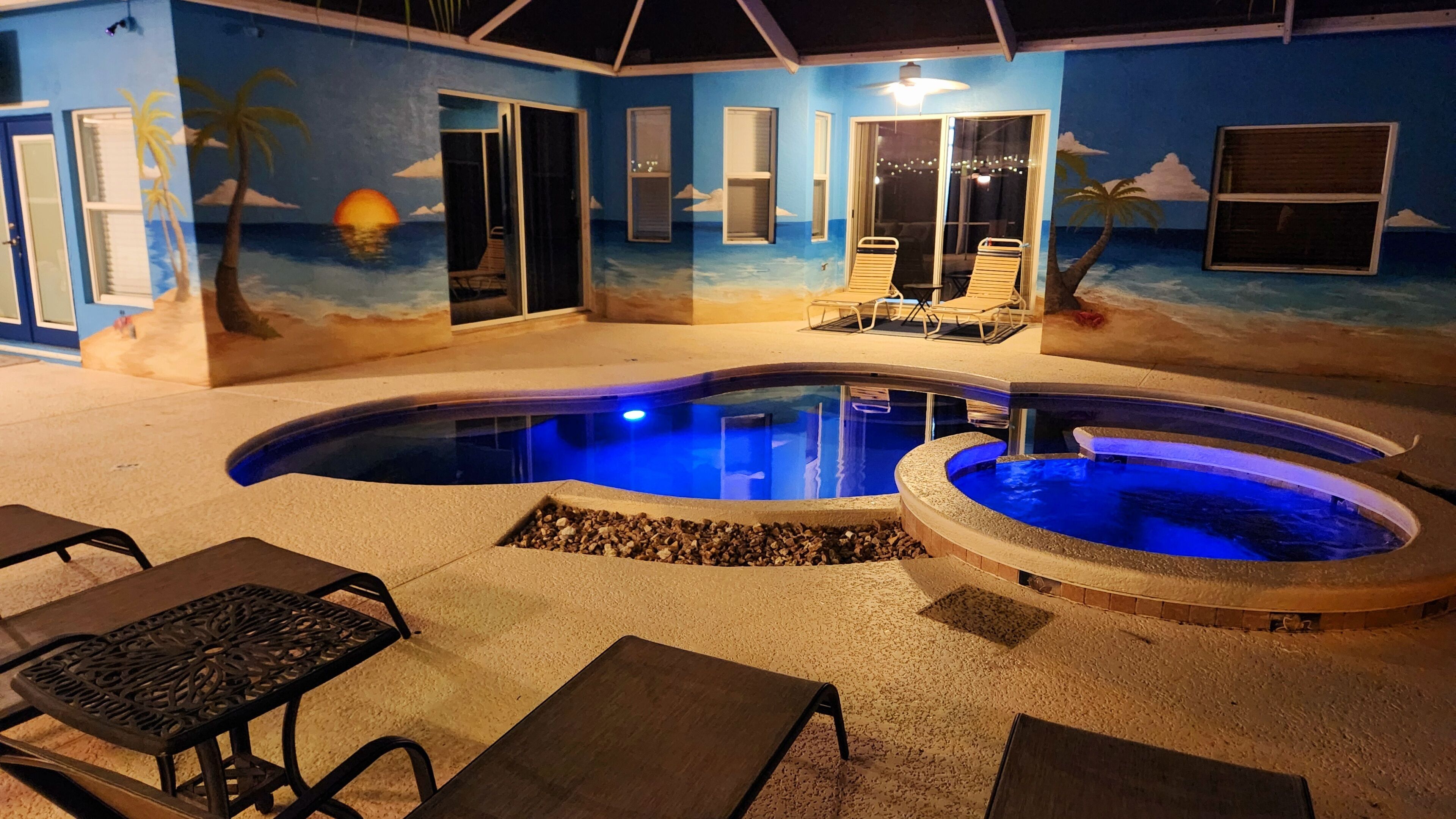 Außenpool, beheizter Pool