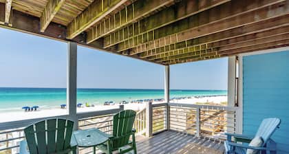 Beachfront • Hot Tub • Covered Lounge | Backyard Beach by AvantStay