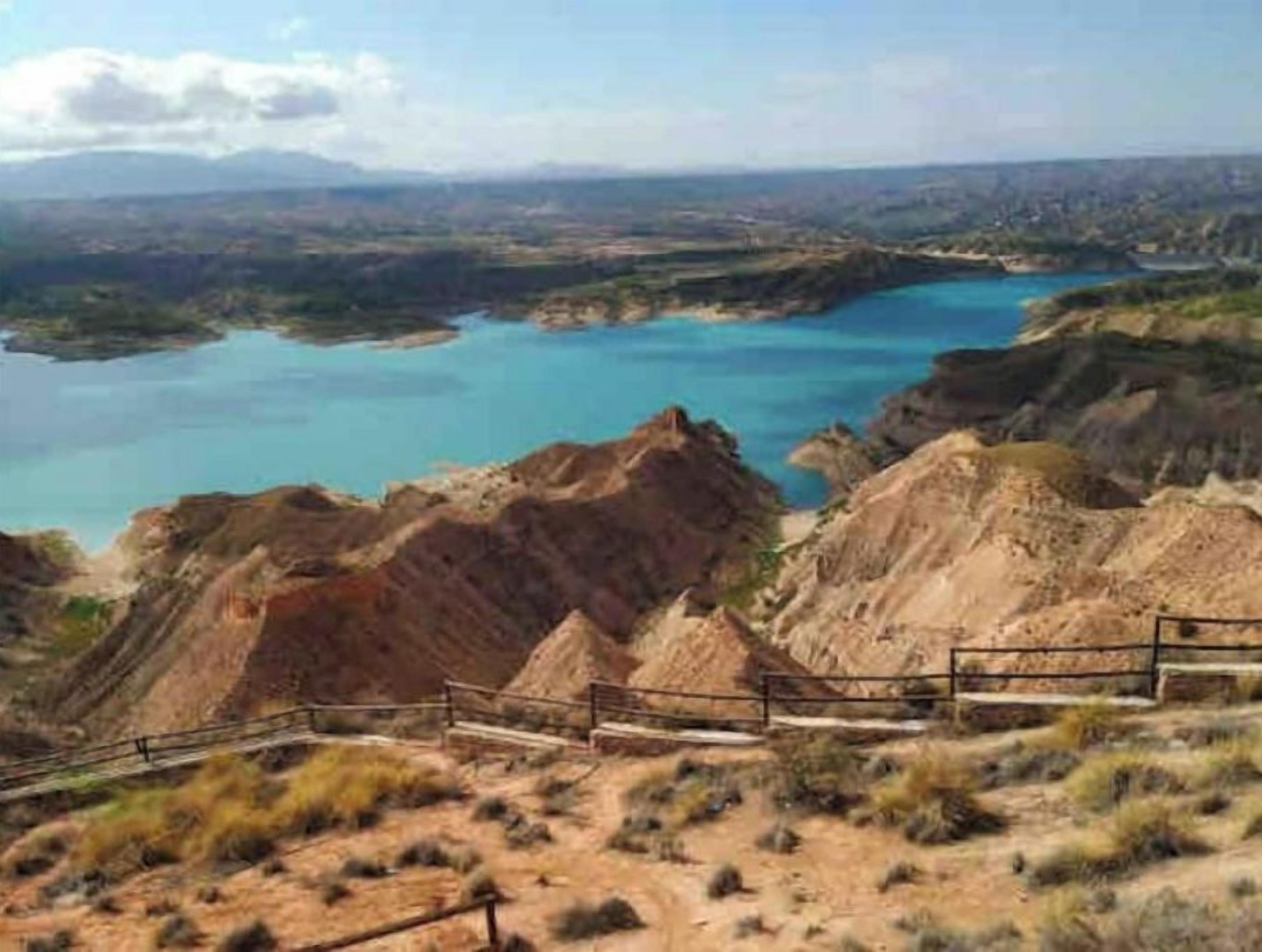 منظر من الجو على ارتفاع عالٍ