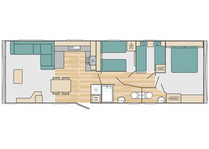 Floor plan - 3 bedroom accommodation in Newquay (Newquay)