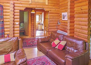 Fireplace - 2 bedroom accommodation in Craobh Haven, Argyll (Craobh Haven, Argyll)