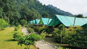 Lyxtält | Vardagsrum