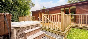 Subtly decadent lodge designed to exacting, luxury standards.