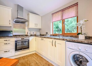 Fridge, oven, stovetop, toaster