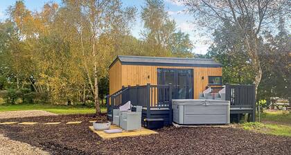 Brand new for 2021 is this stunning open plan modern hotel suite lodge.