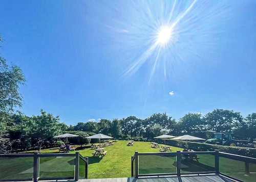 Brand new for 2021 is this stunning open plan modern hotel suite lodge.