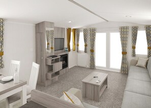 Living area - 1 bedroom accommodation in Newbridge, Nr Yarmouth (Newbridge, Nr Yarmouth)