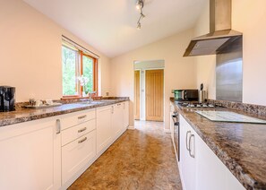 Fridge, oven, stovetop, toaster