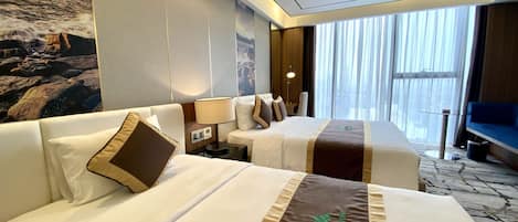 Deluxe-Doppel- oder -Zweibettzimmer