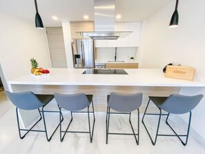 Fridge, microwave, oven, stovetop - Unbeatable location 2BD 2BTH Walking distance to Medano... (Cabo San Lucas)