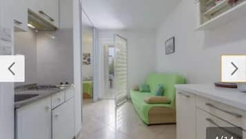 Apartment (Two Bedroom Apartment with Terrace) | Living room | TV