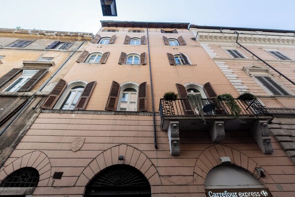 Façade de l’hébergement