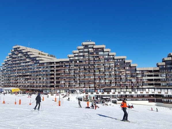 Exterior - Renovated studio with mountain corner near slopes - Mont Blanc view (Plagne Aime 2000)