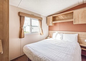 3 bedrooms - 12ft-wide quality caravan with one double and two twin. (Maryport)
