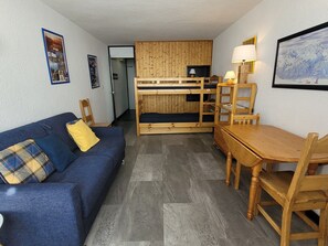 Interior - Comfy studio at the foot of the slopes, sleeps 3/4 (Plagne Aime 2000)