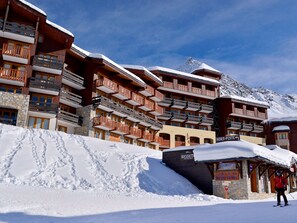 Exterior - Comfortable 3-room apartment at the foot of the slopes, balcony and WIFI (Belle Plagne)